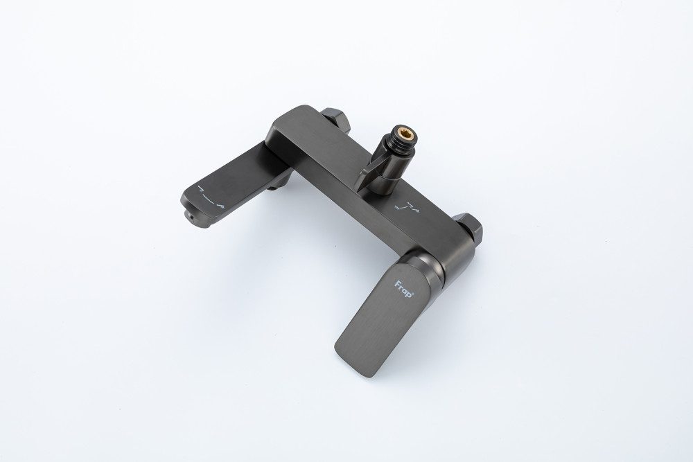 Душевая система Frap F2486-9, оружейная сталь — изображение 5