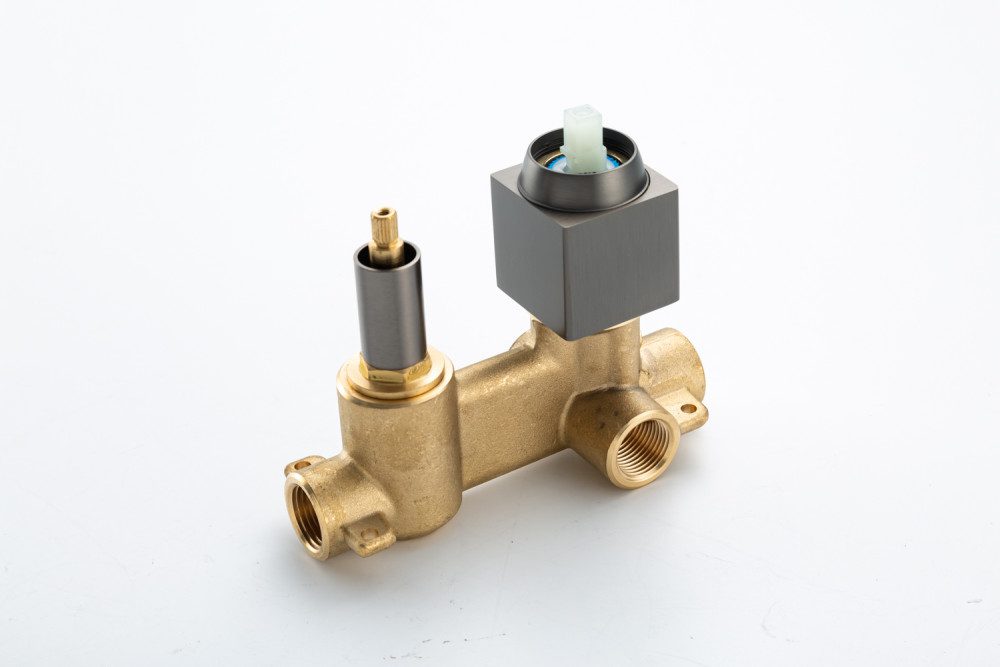 Душевая система скрытого монтажа Gappo G7117-9, оружейная сталь — изображение 8