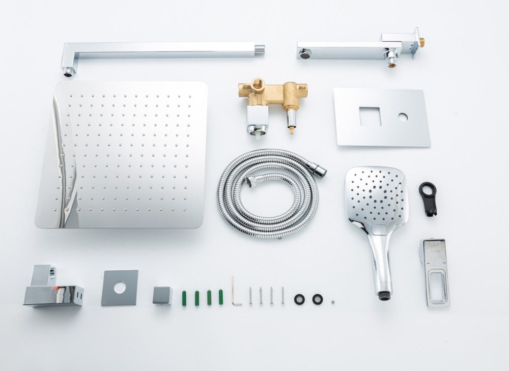 Душевая система скрытого монтажа Gappo G7117-10, хром — изображение 6