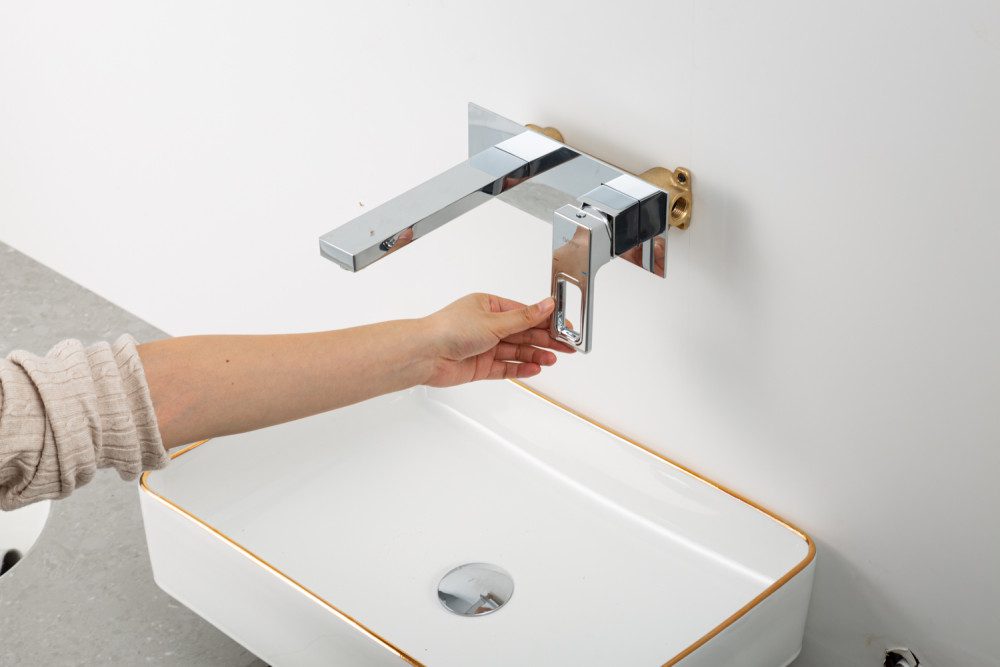 Смеситель скрытого монтажа для умывальника Gappo G1017-10 — изображение 9