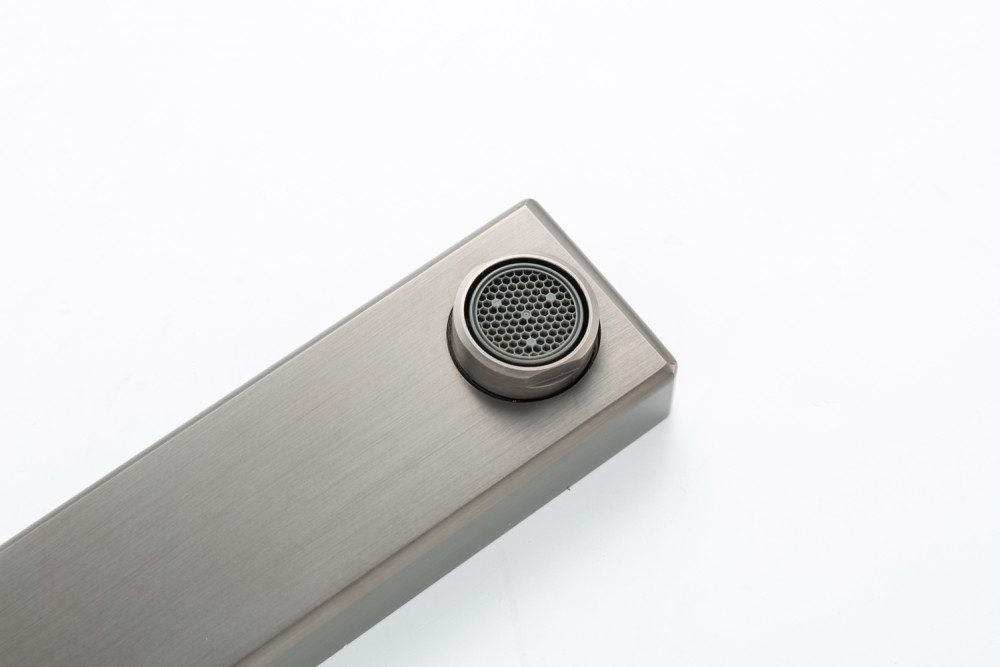 Смеситель скрытого монтажа для умывальника Gappo G1017-19, оружейная сталь — изображение 8