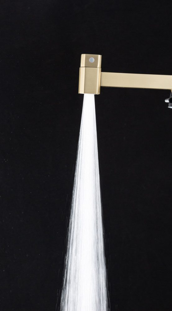 Смеситель скрытого монтажа для гигиенического душа Gappo G7217-13, золотой сатин — изображение 9