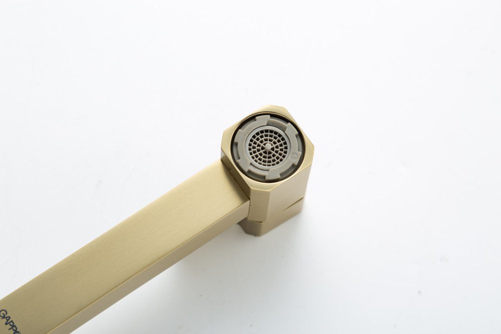 Смеситель скрытого монтажа для гигиенического душа Gappo G7217-13, золотой сатин — изображение 8