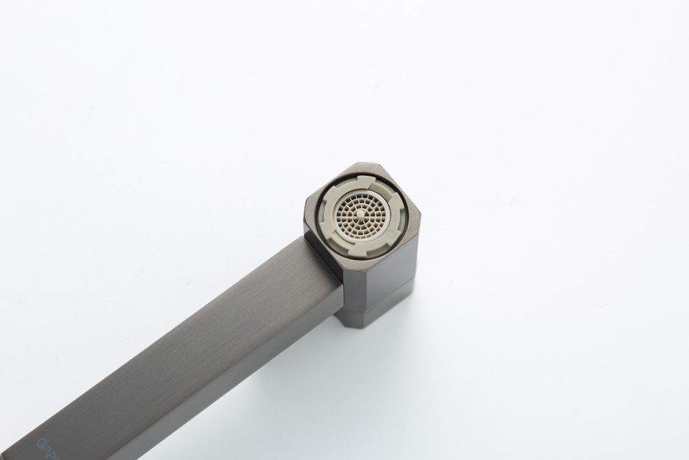 Смеситель скрытого монтажа для гигиенического душа Gappo G7217-19, оружейная сталь — изображение 7