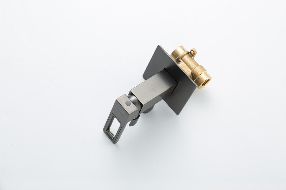 Смеситель скрытого монтажа для гигиенического душа Gappo G7217-19, оружейная сталь — изображение 6