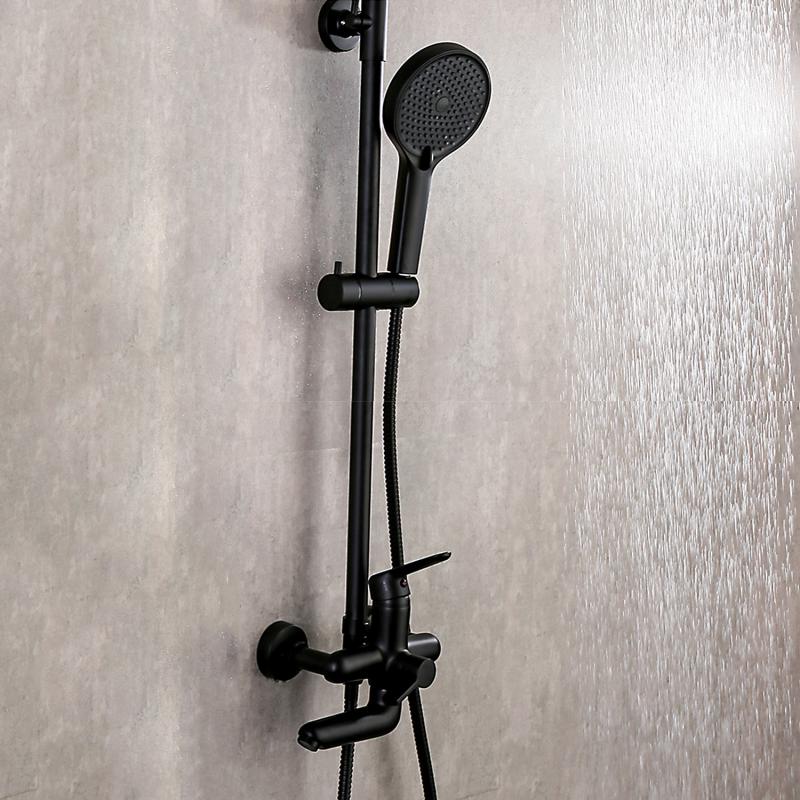 Душевая система Frap F2417-6, чёрный — изображение 10