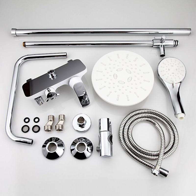 Душевая система Frap F2431, белый/хром — изображение 11