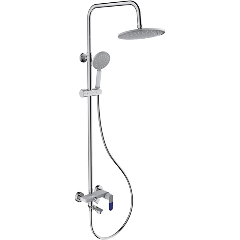 Душевая система Frap F2434, белый/хром