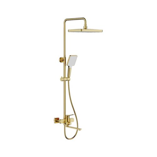 Душевая система Frap F2461-3, золотой сатин