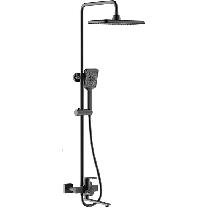 Душевая система Frap F2471-6, чёрный