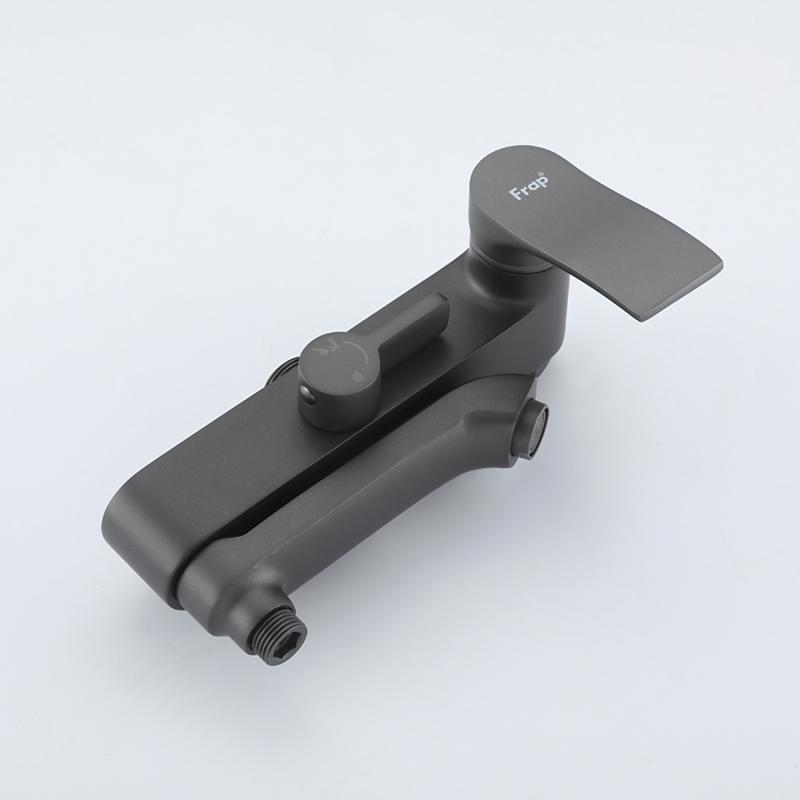 Душевая система Frap F2475-9, оружейная сталь — изображение 3