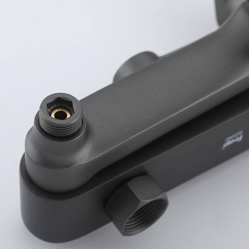 Душевая система Frap F2475-9, оружейная сталь — изображение 7