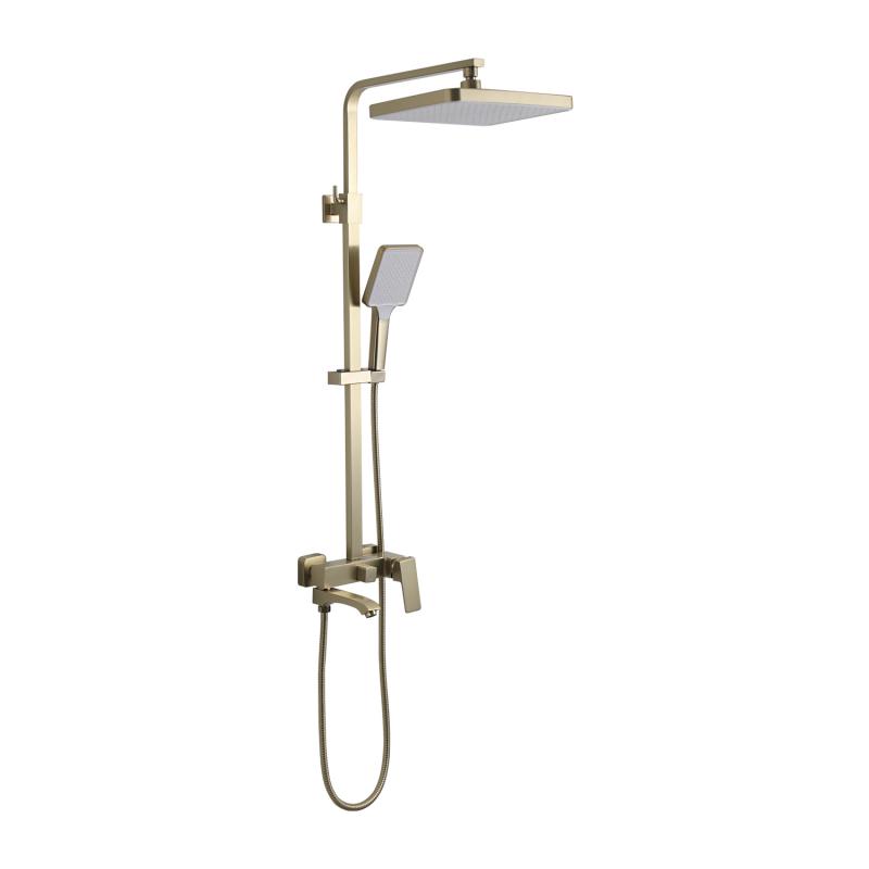 Душевая система Frap F2476-3, золотой сатин