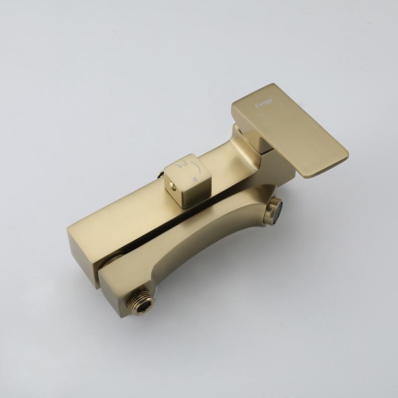 Душевая система Frap F2476-3, золотой сатин — изображение 3