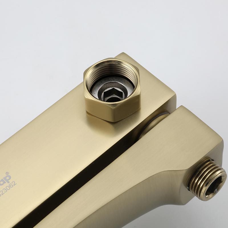 Душевая система Frap F2476-3, золотой сатин — изображение 8