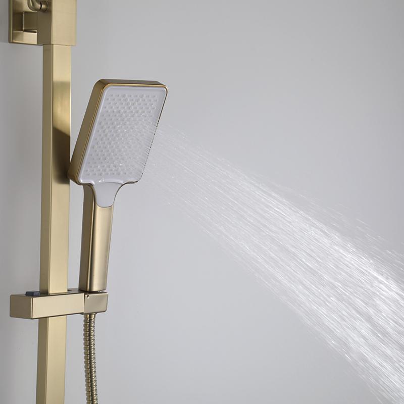 Душевая система Frap F2476-3, золотой сатин — изображение 15