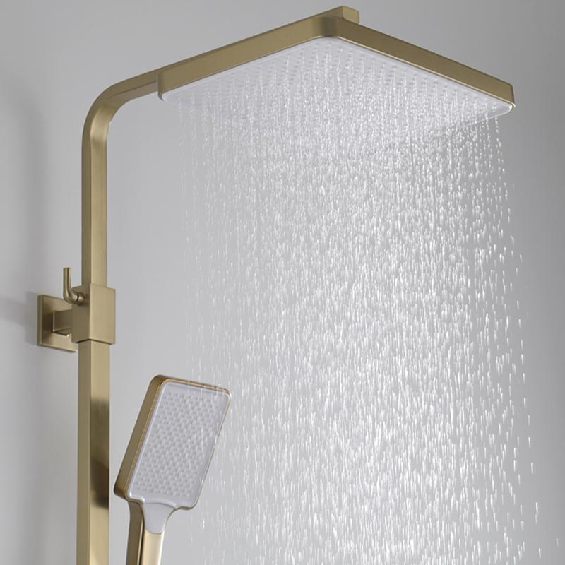 Душевая система Frap F2476-3, золотой сатин — изображение 16