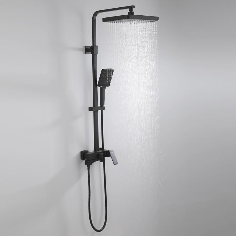 Душевая система Frap F2476-6, чёрный — изображение 15