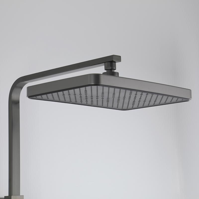 Душевая система Frap F2476-9, оружейная сталь — изображение 14