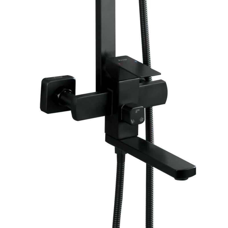 Душевая система Frap F24802-6, чёрный — изображение 3