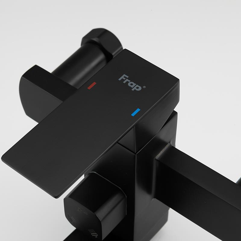 Душевая система Frap F24802-6, чёрный — изображение 7