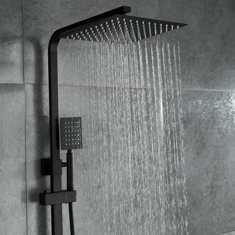 Душевая система Frap F24802-6, чёрный — изображение 14