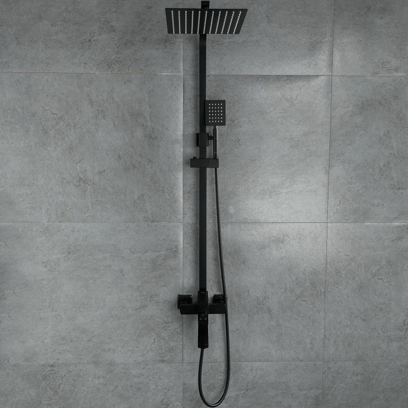 Душевая система Frap F24802-6, чёрный — изображение 15