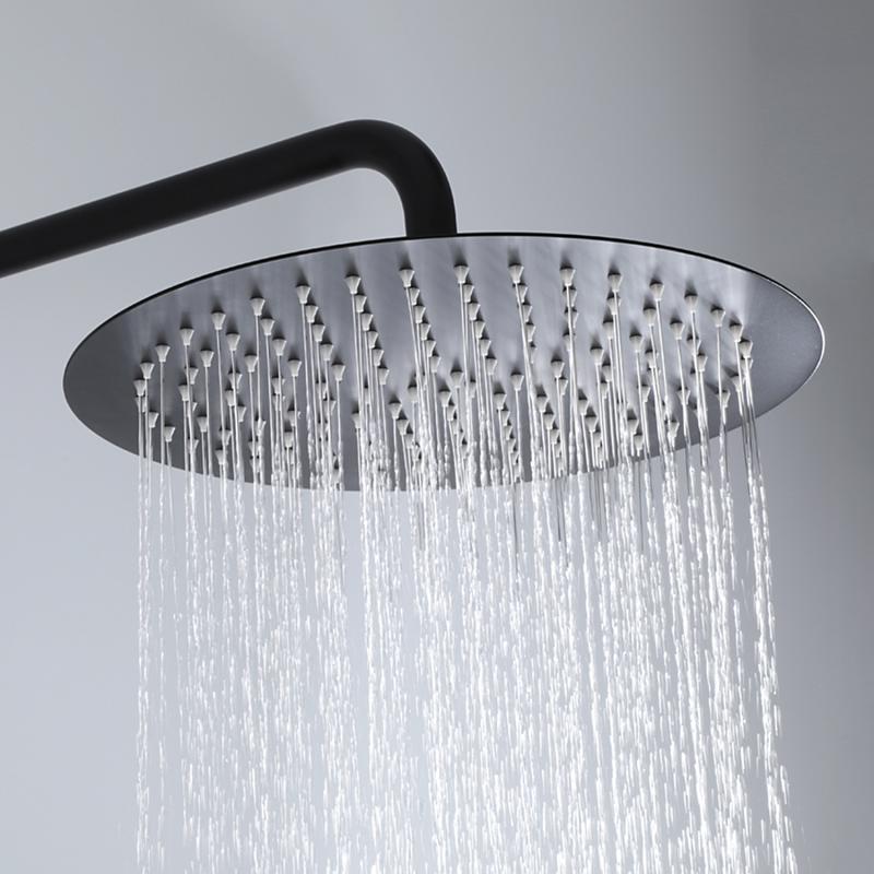 Душевая система Frap F24807-6, чёрный — изображение 12