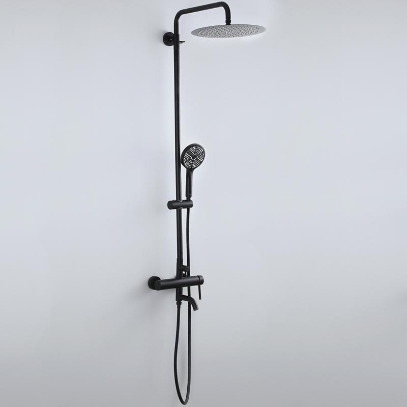 Душевая система Frap F24807-6, чёрный — изображение 13