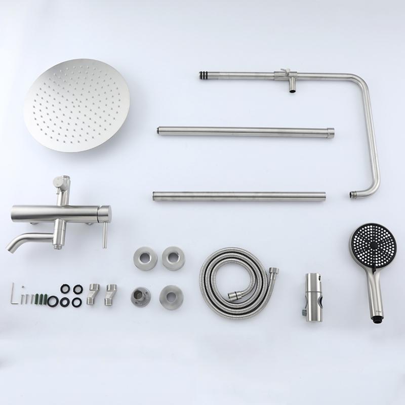 Душевая система Frap F24807, сатин — изображение 9