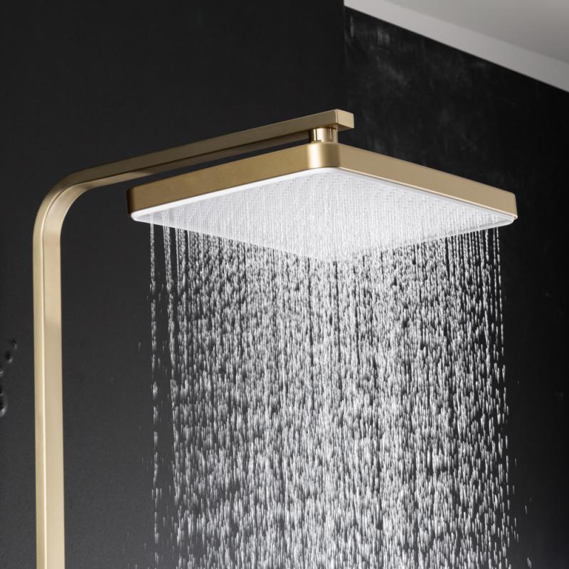 Душевая система Frap F2490-3, золотой сатин — изображение 5