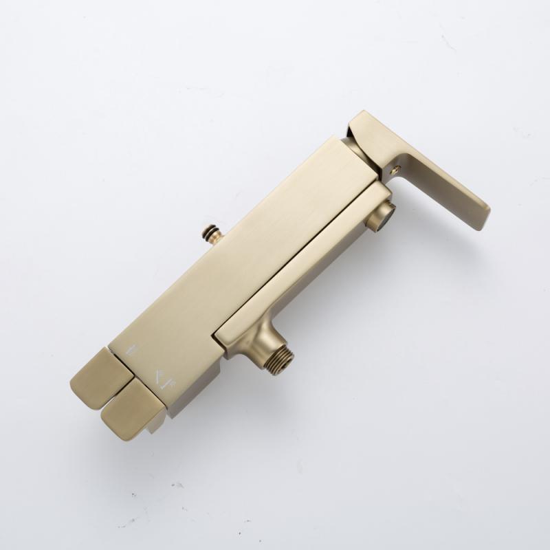 Душевая система Frap F2490-3, золотой сатин — изображение 12