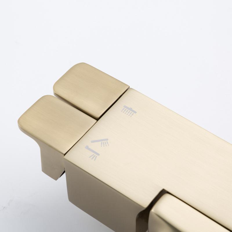 Душевая система Frap F2490-3, золотой сатин — изображение 13