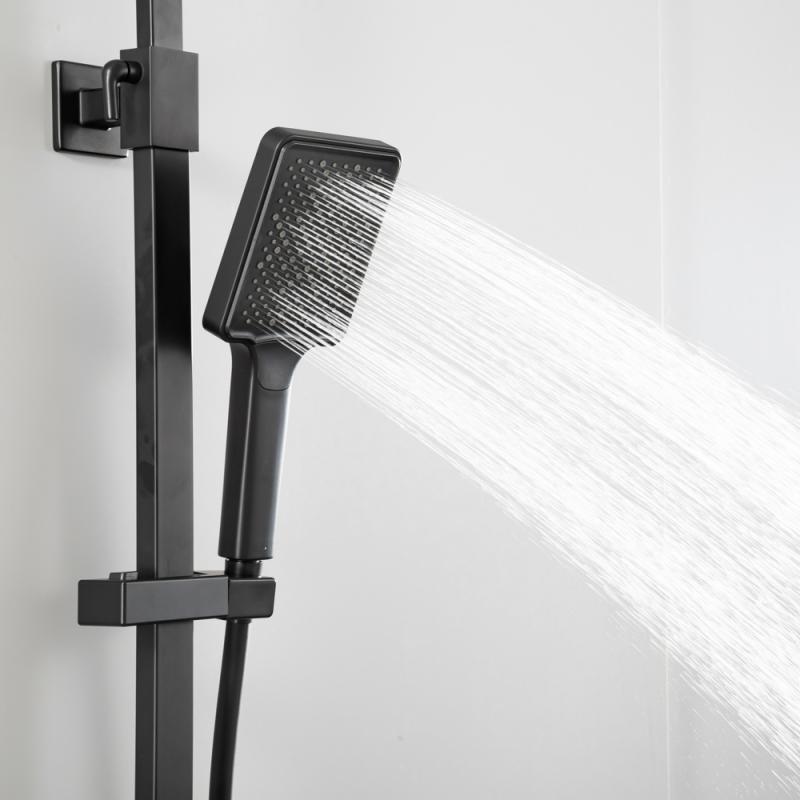 Душевая система Frap F2490-6, чёрный — изображение 5