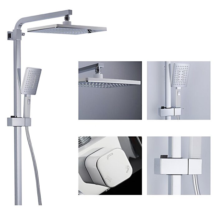 Душевая система Gappo G2407-30, хром/белый — изображение 4