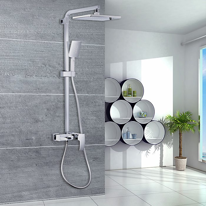 Душевая система Gappo G2407-30, хром/белый — изображение 9