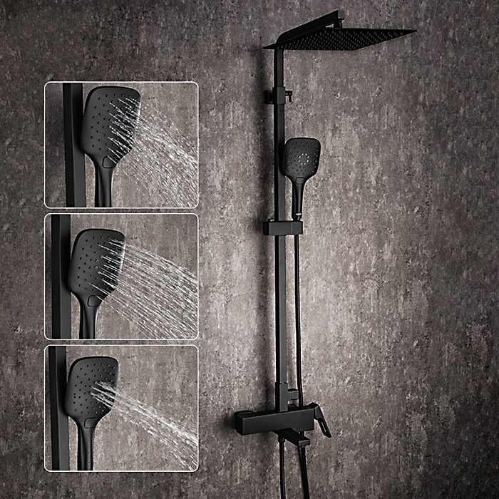 Душевая система Gappo G2417-6, чёрный — изображение 11