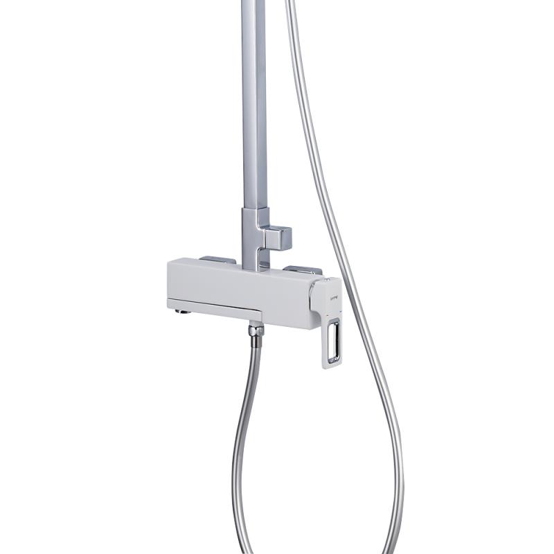 Душевая система Gappo G2417-8, белый/хром — изображение 5