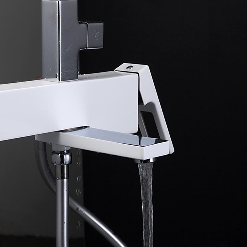 Душевая система Gappo G2417-8, белый/хром — изображение 13