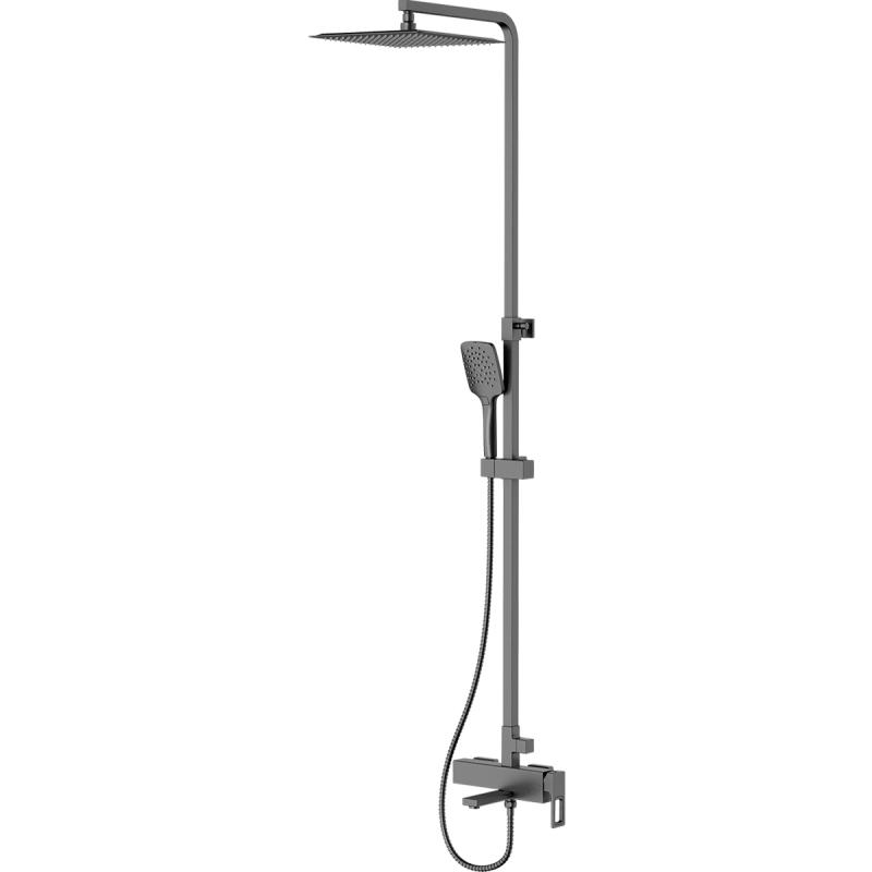 Душевая система Gappo G2417-9, оружейная сталь