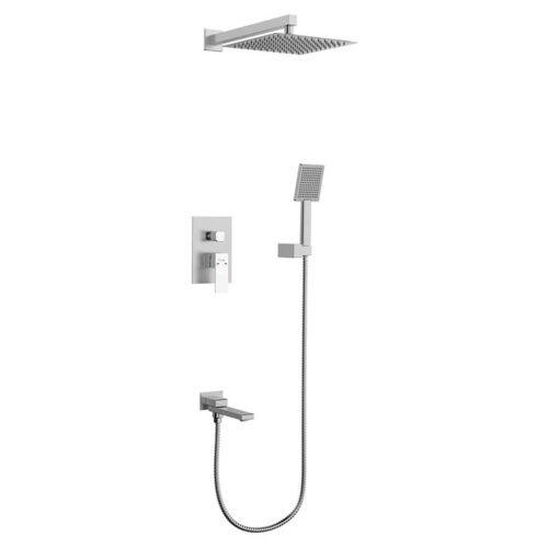 Душевая система скрытого монтажа Frap F71802, сатин