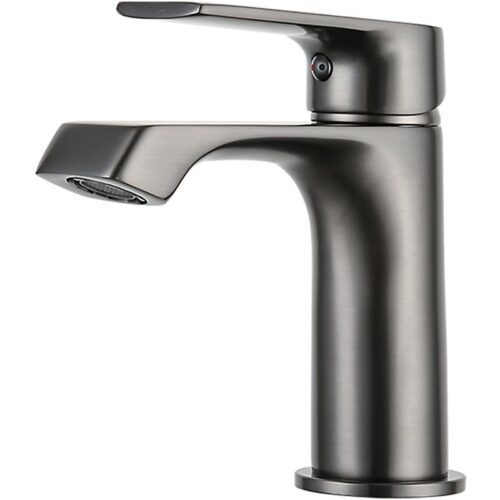 Смеситель для умывальника Frap F1071-9, оружейная сталь