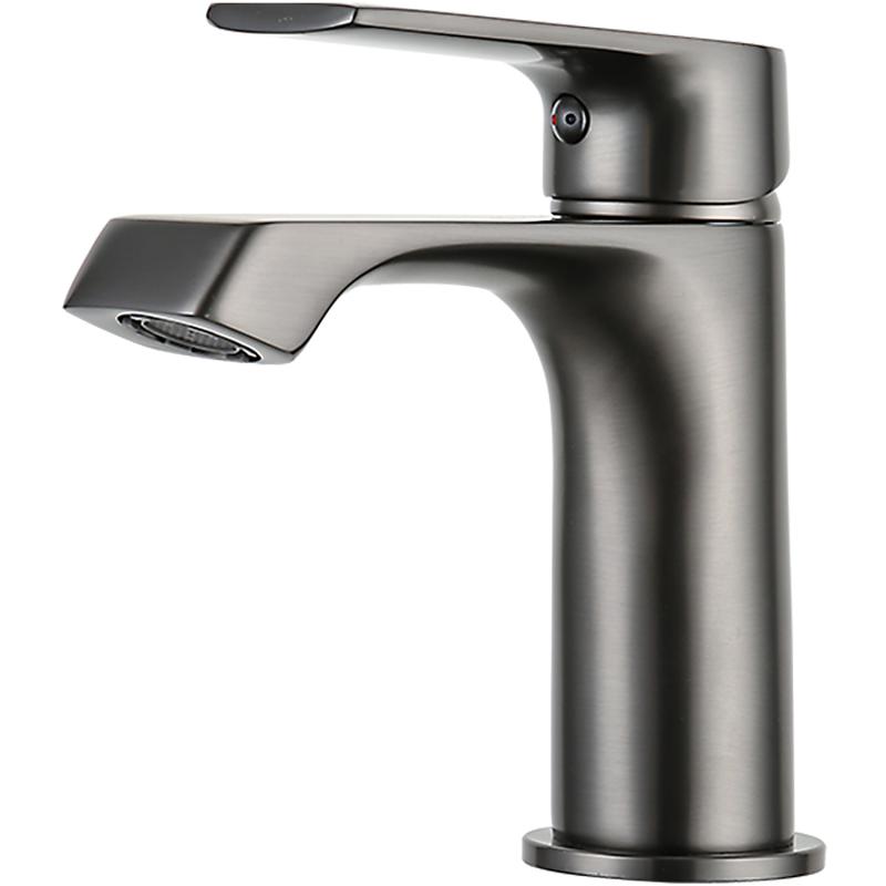 Смеситель для умывальника Frap F1071-9, оружейная сталь