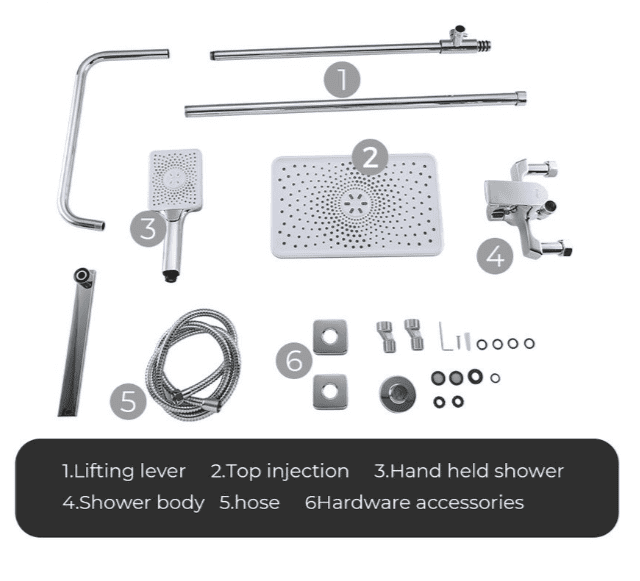 Душевая система Frap F2471 — изображение 6