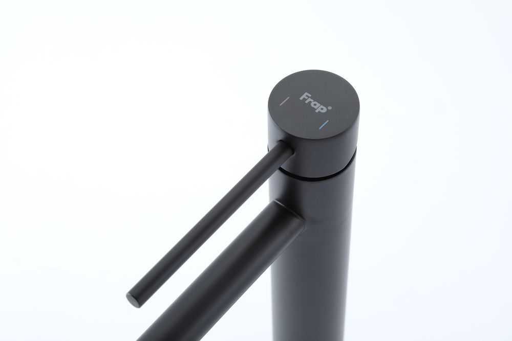 Смеситель для умывальника Frap F10807-26, чёрный — изображение 5