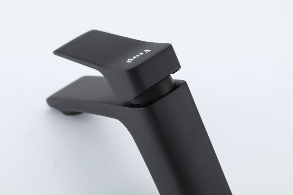 Смеситель для умывальника Frap F1084-6, чёрный — изображение 6