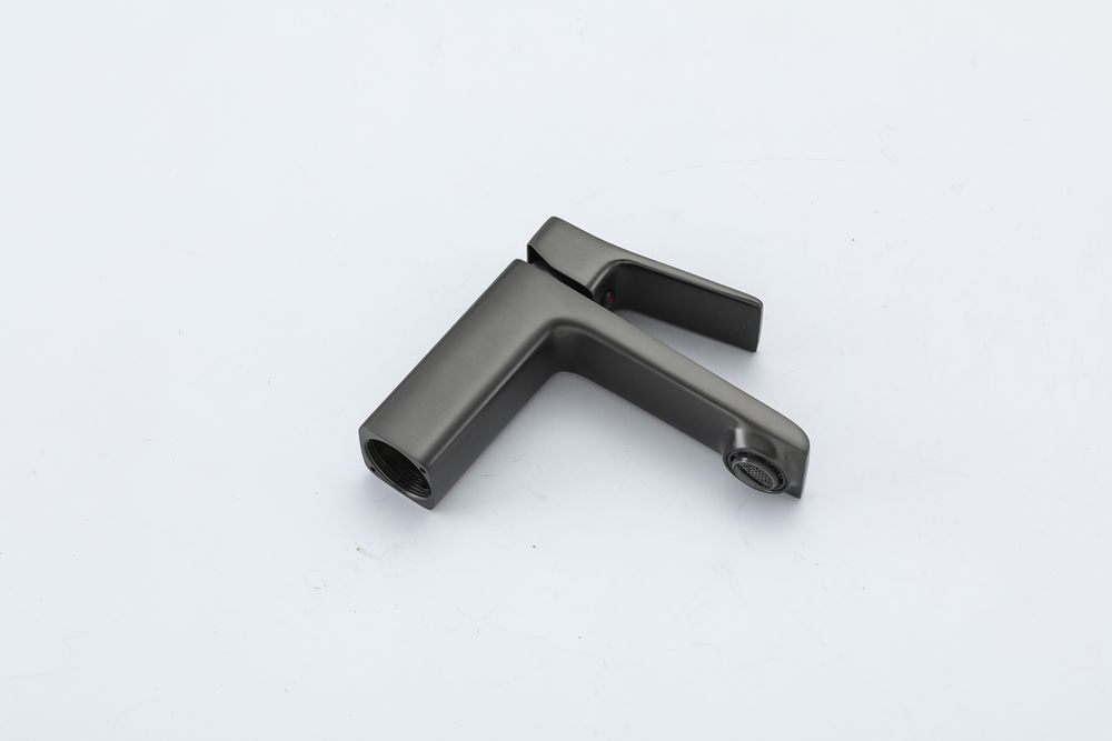 Смеситель для умывальника Frap F1084-9, оружейная сталь — изображение 4