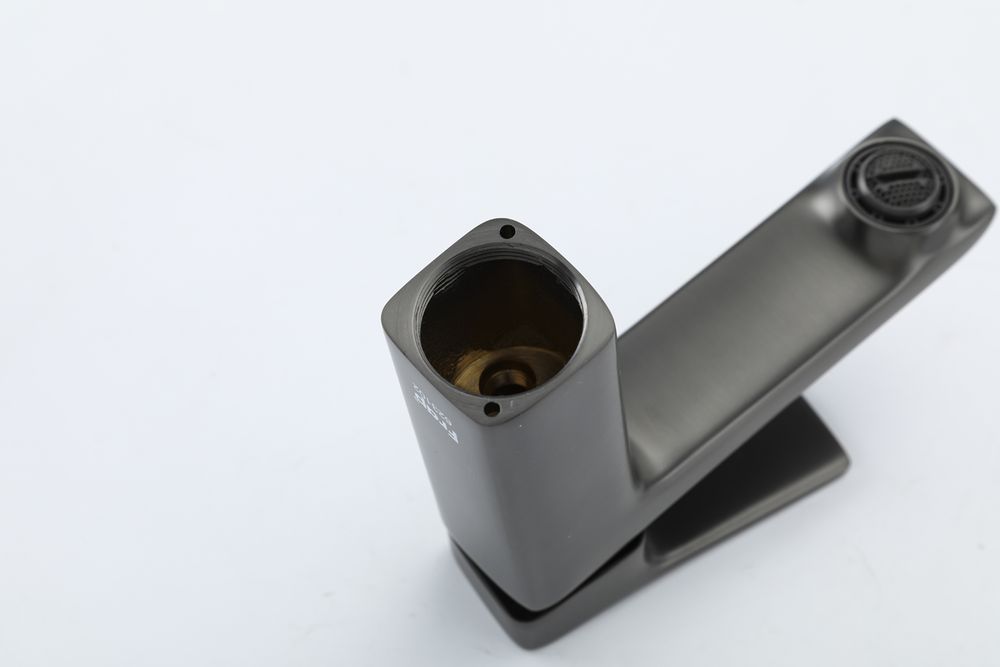 Смеситель для умывальника Frap F1084-9, оружейная сталь — изображение 6