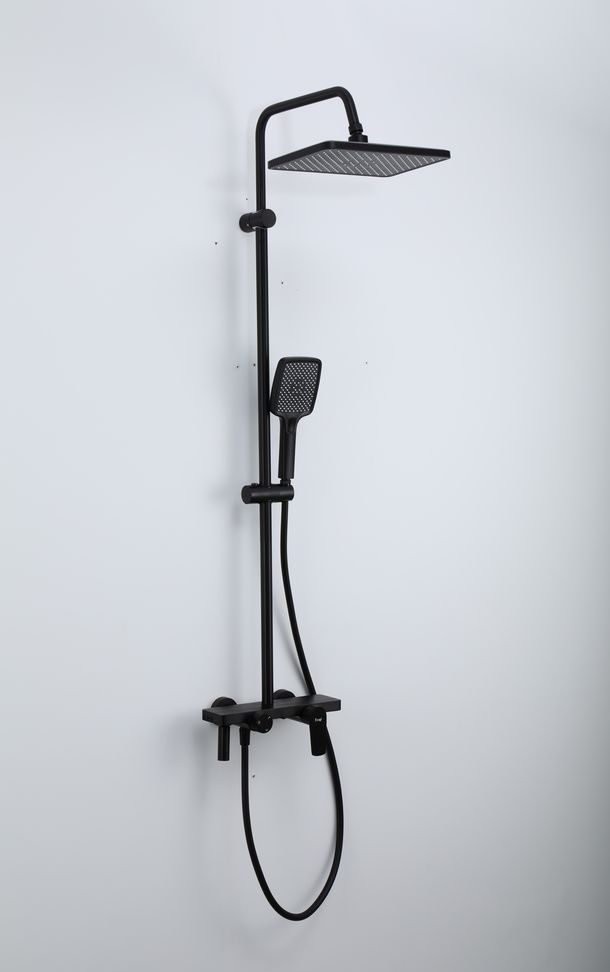 Душевая система Frap F24201-6, чёрный — изображение 3