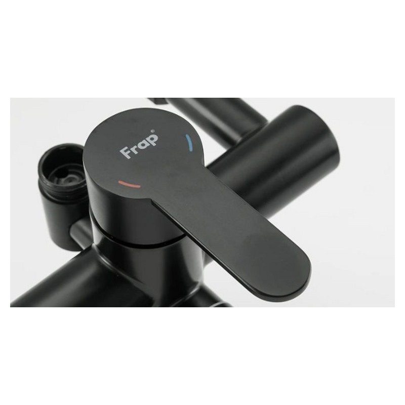 Душевая система Frap F24801-6, чёрный — изображение 7